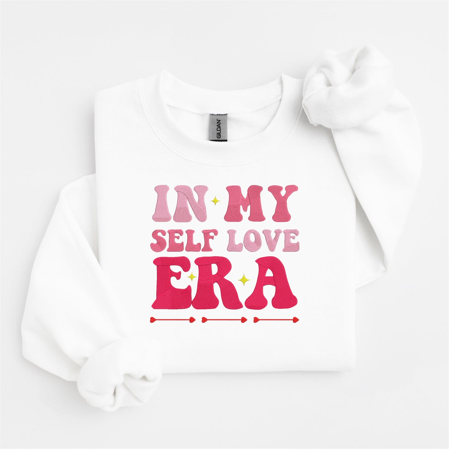 Self Love Embroidered Sweater