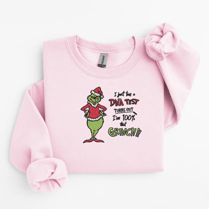 That Grinch Embroidered Sweater