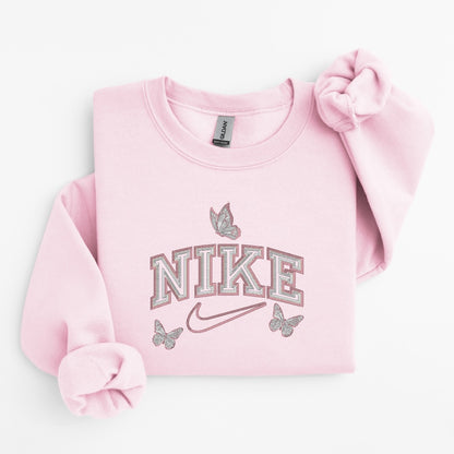 PinkButterfly Embroidered Sweater