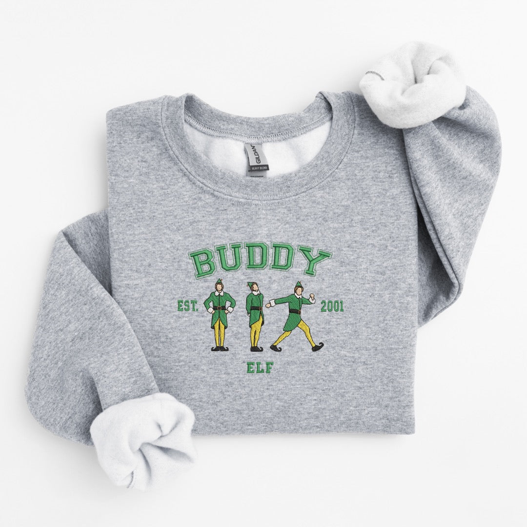 Buddy The Elf Embroidered Sweater