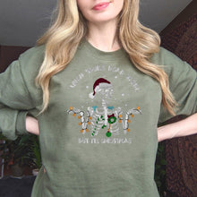 Load image into Gallery viewer, Dead Inside Christmas Embroidered Sweater
