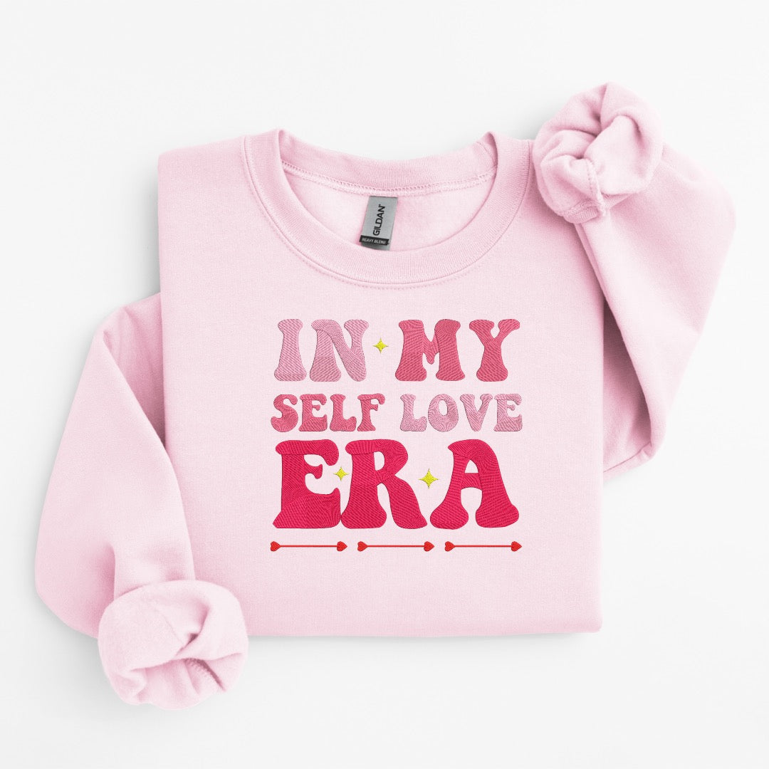 Self Love Embroidered Sweater