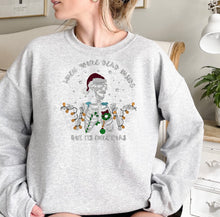 Load image into Gallery viewer, Dead Inside Christmas Embroidered Sweater
