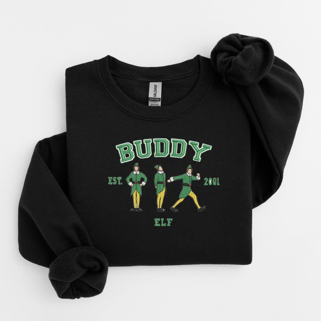 Buddy The Elf Embroidered Sweater