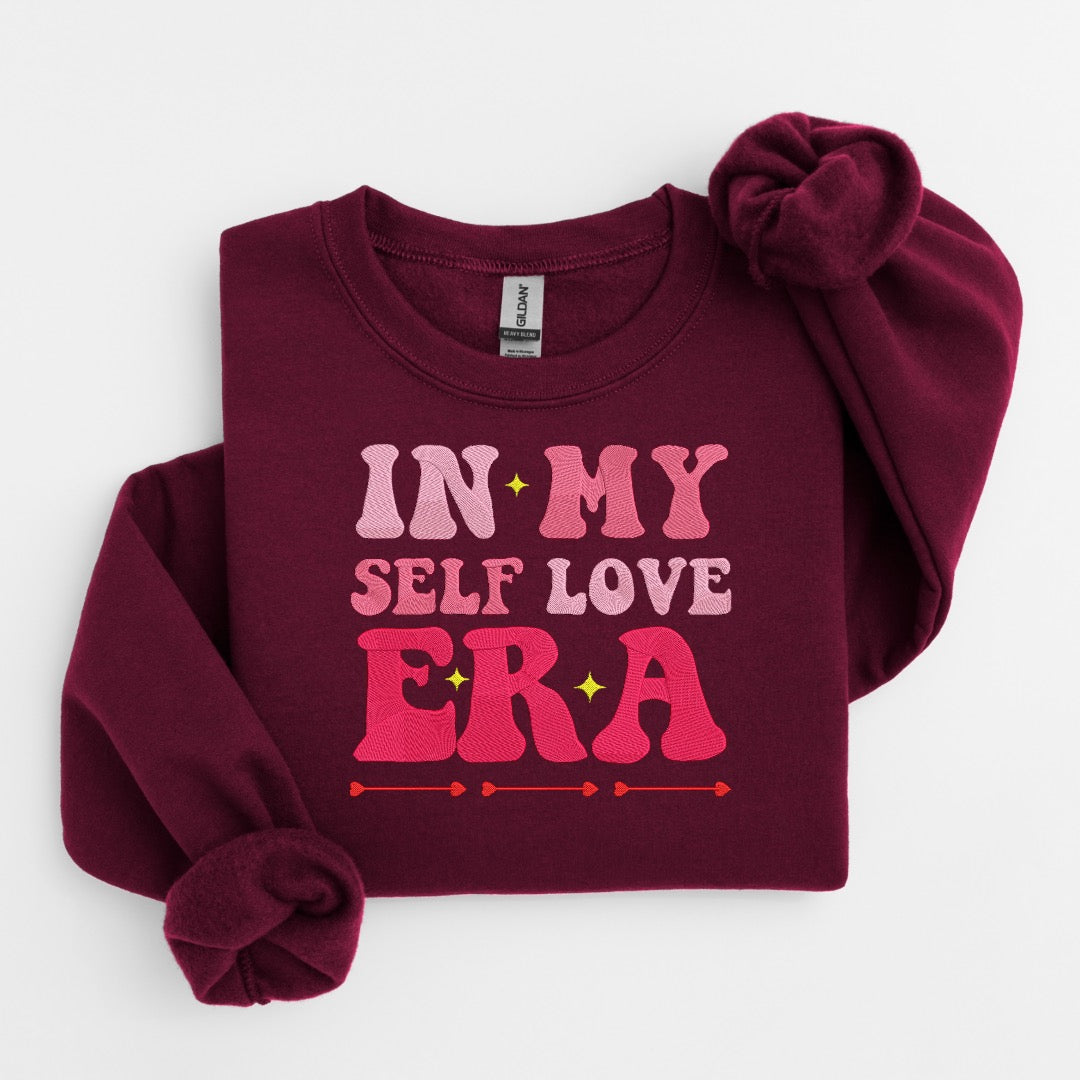 Self Love Embroidered Sweater