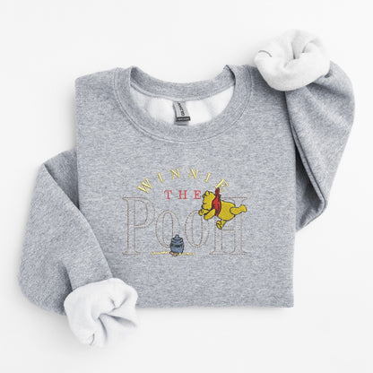 Winnie The Pooh Embroidered Sweater