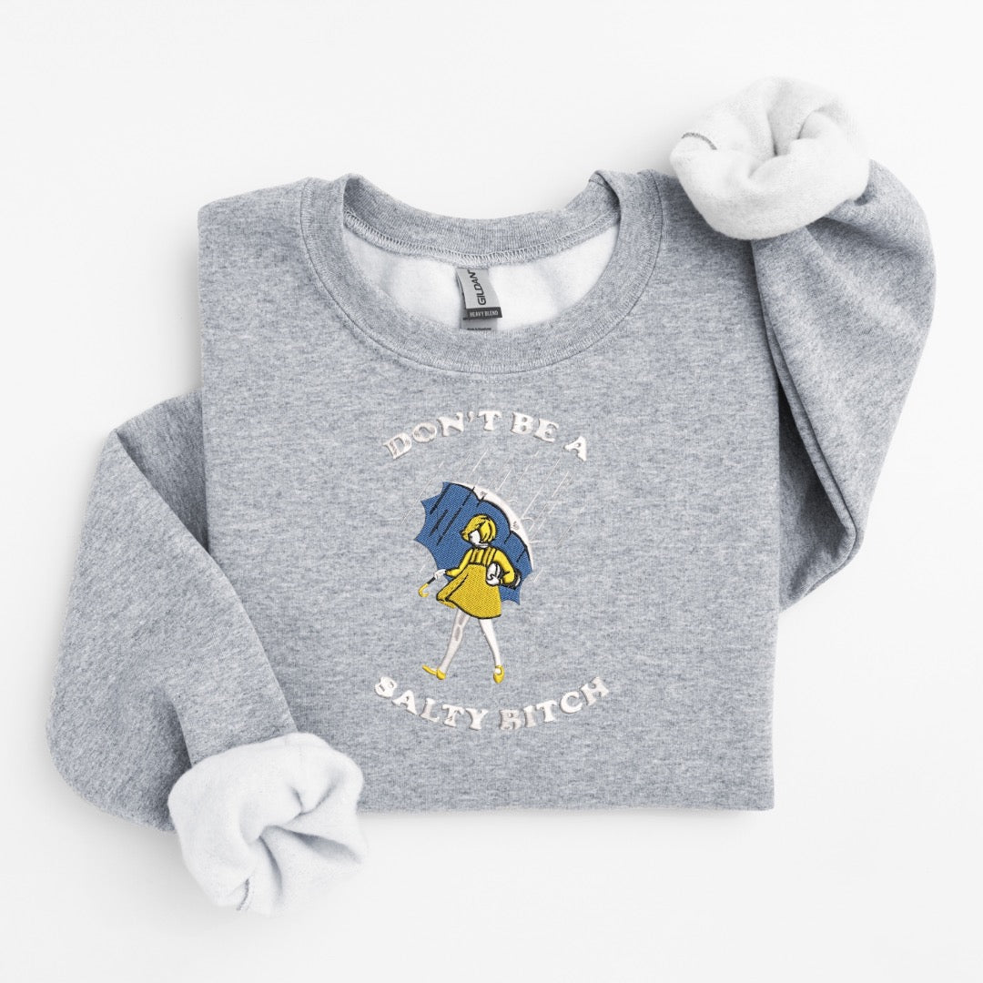 Don't Be Salty Embroidered Sweater