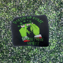 Load image into Gallery viewer, Grinch Christmas Spirit Embroidered Sweater
