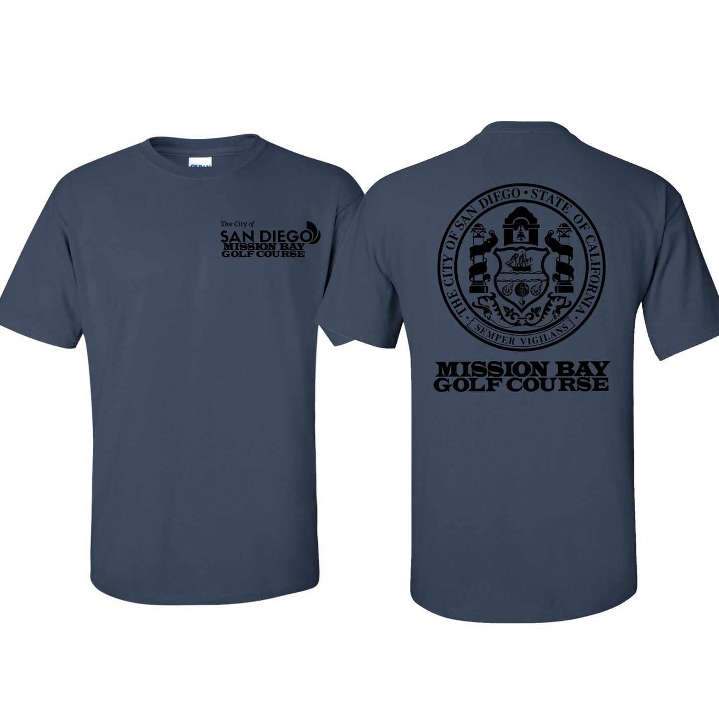 City of San Diego Shirt (Mission Bay Golf Design)