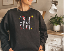 Load image into Gallery viewer, Halloween Horrors Christmas Embroidered Sweater
