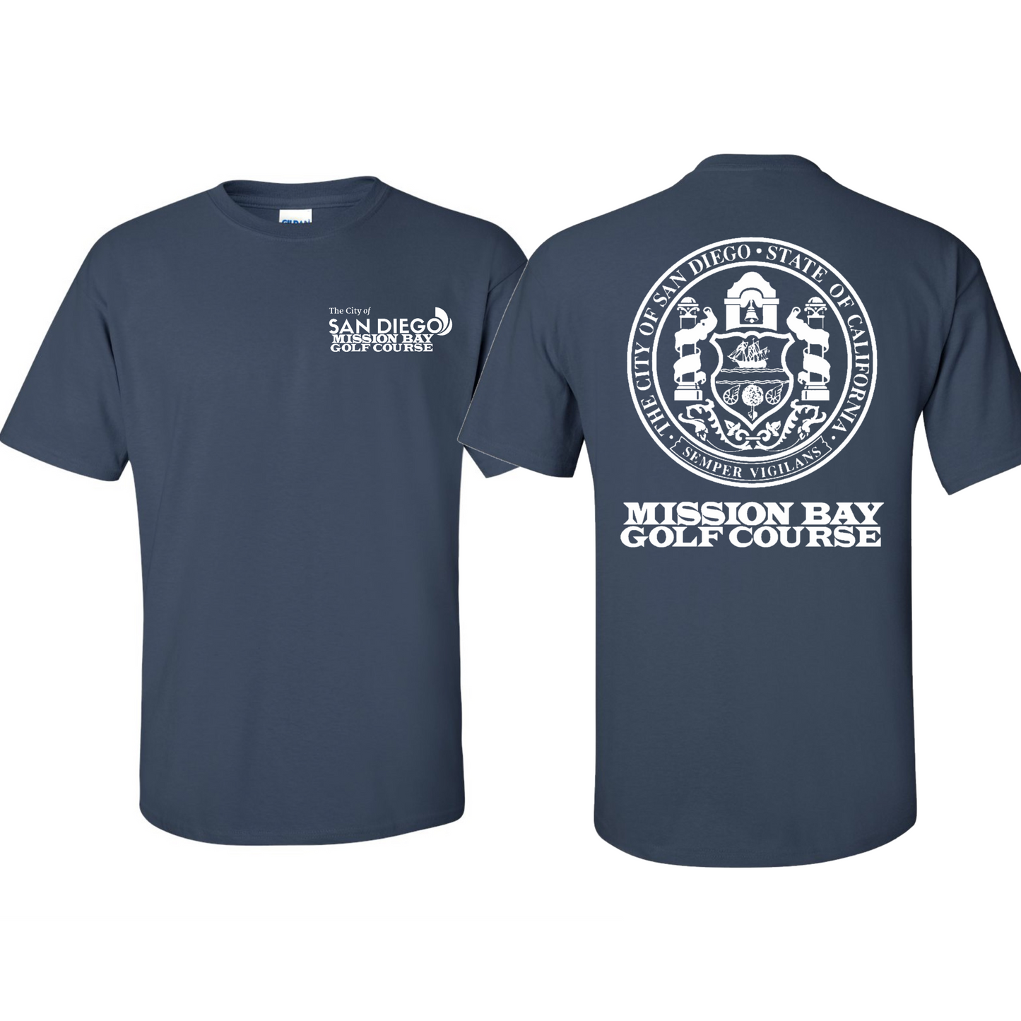 City of San Diego Shirt (Mission Bay Golf Design)