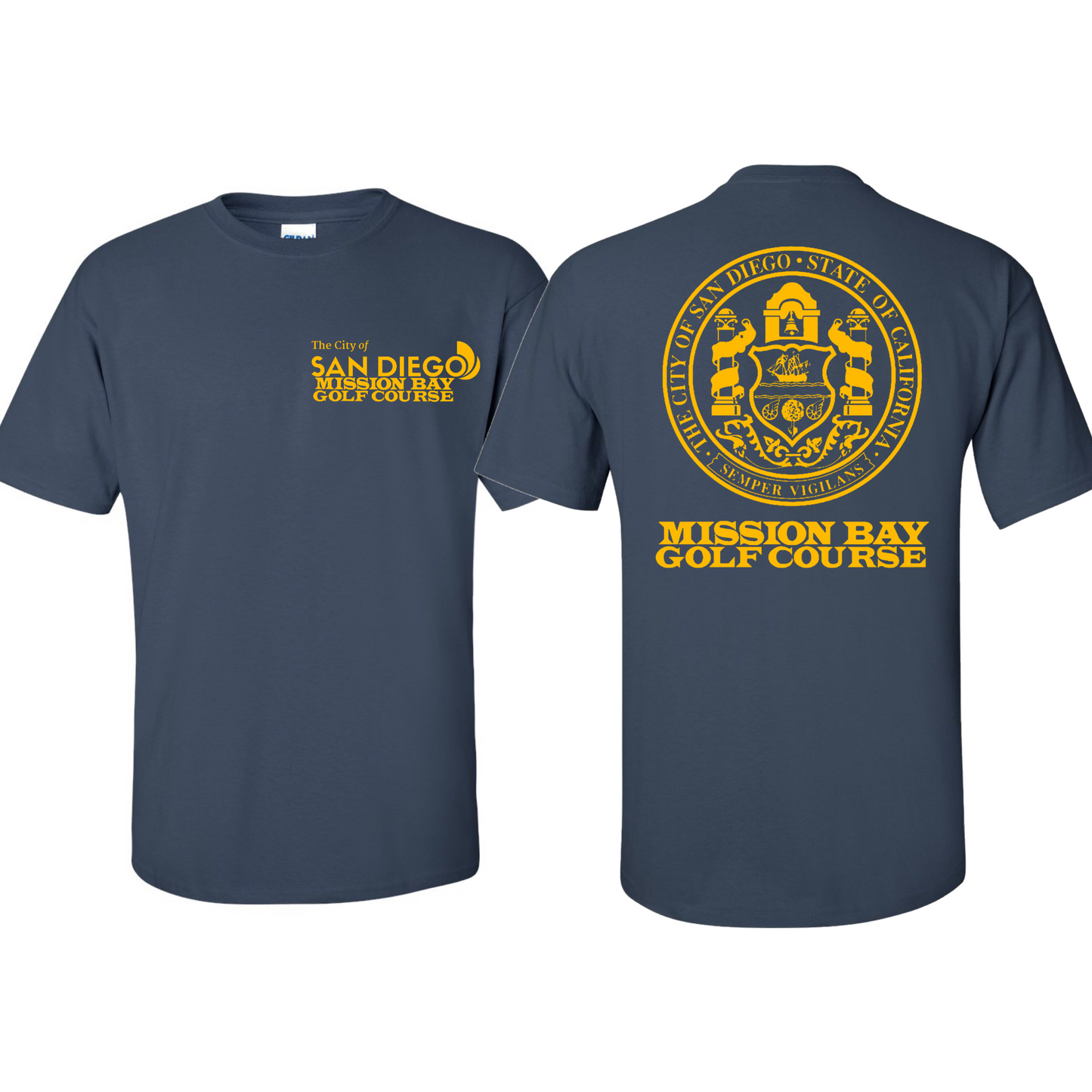 City of San Diego Shirt (Mission Bay Golf Design)