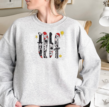 Load image into Gallery viewer, Halloween Horrors Christmas Embroidered Sweater
