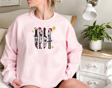 Load image into Gallery viewer, Halloween Horrors Christmas Embroidered Sweater
