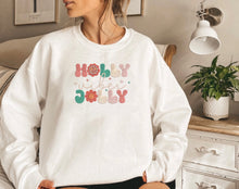 Load image into Gallery viewer, Holly Jolly Embroidered Sweater
