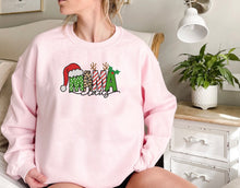 Load image into Gallery viewer, Mama Claus Embroidered Sweater
