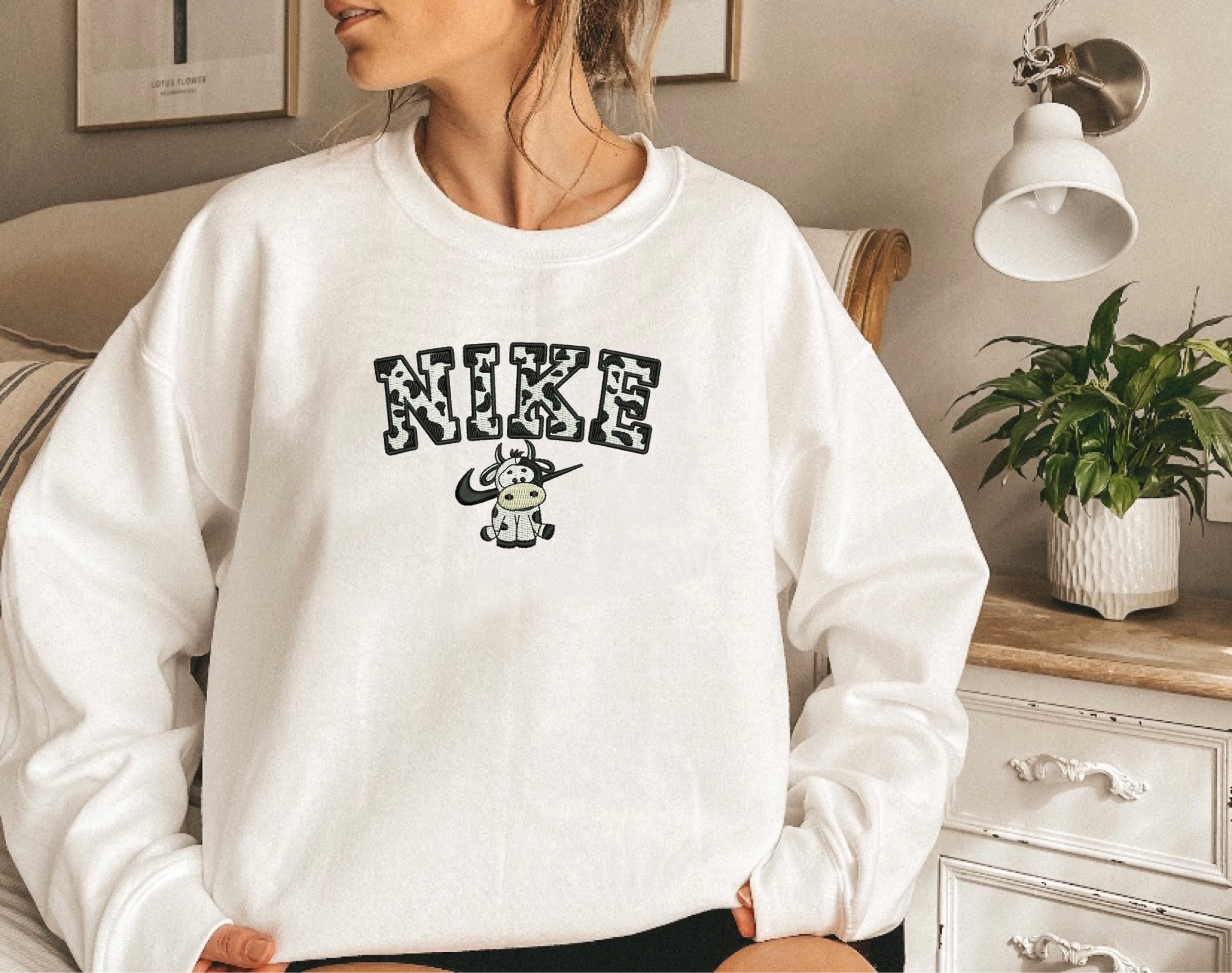 Nike best sale flower sweater