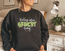 Load image into Gallery viewer, Grinch Christmas Embroidered Sweater
