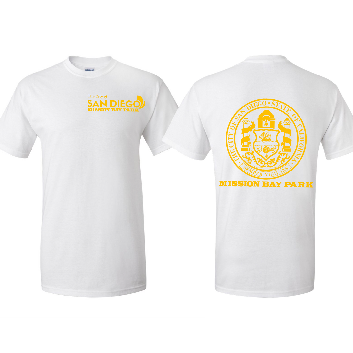 City of SD Shirt (Mission Bay Park Design)