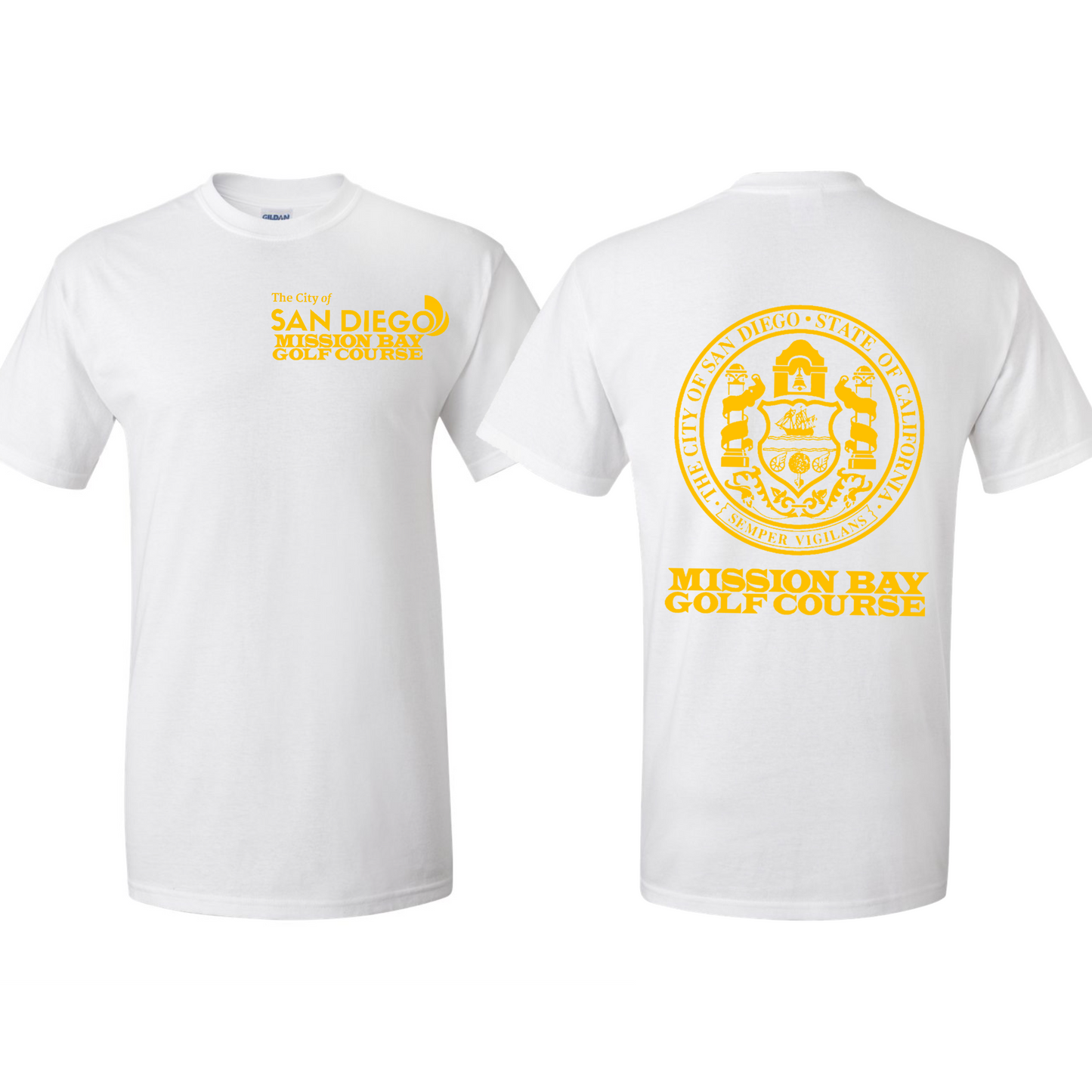 City of San Diego Shirt (Mission Bay Golf Design)