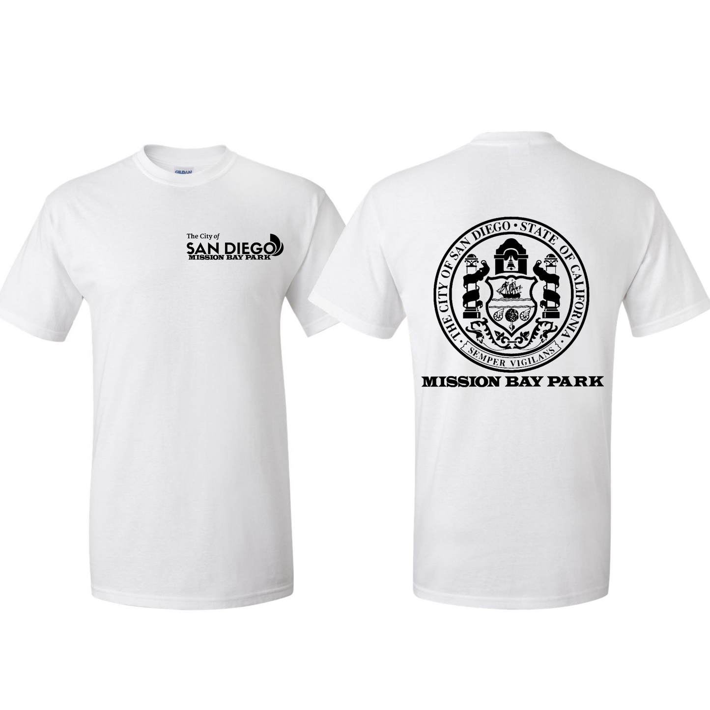 City of SD Shirt (Mission Bay Park Design)
