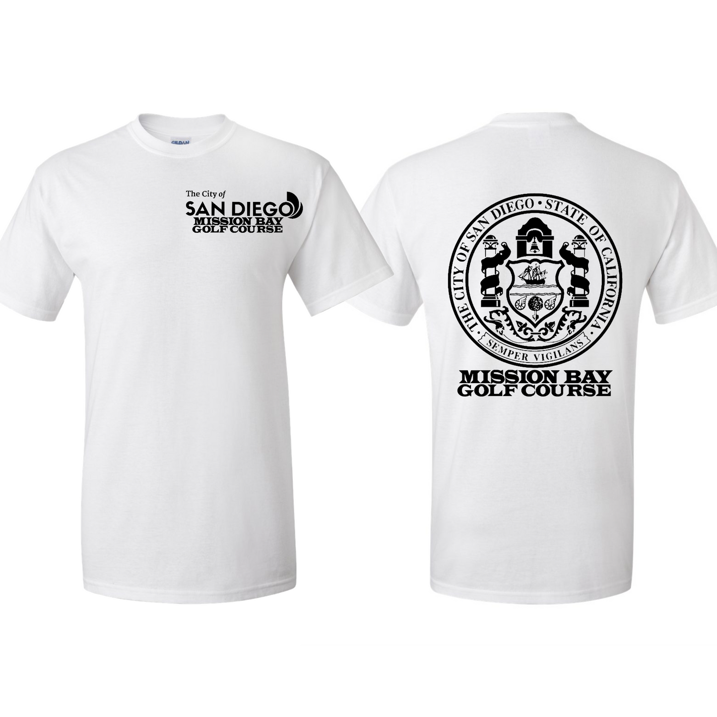 City of San Diego Shirt (Mission Bay Golf Design)
