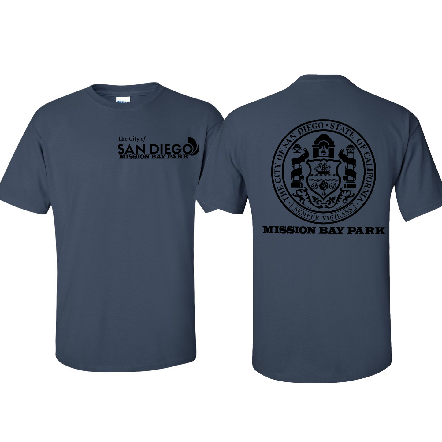 City of SD Shirt (Mission Bay Park Design)