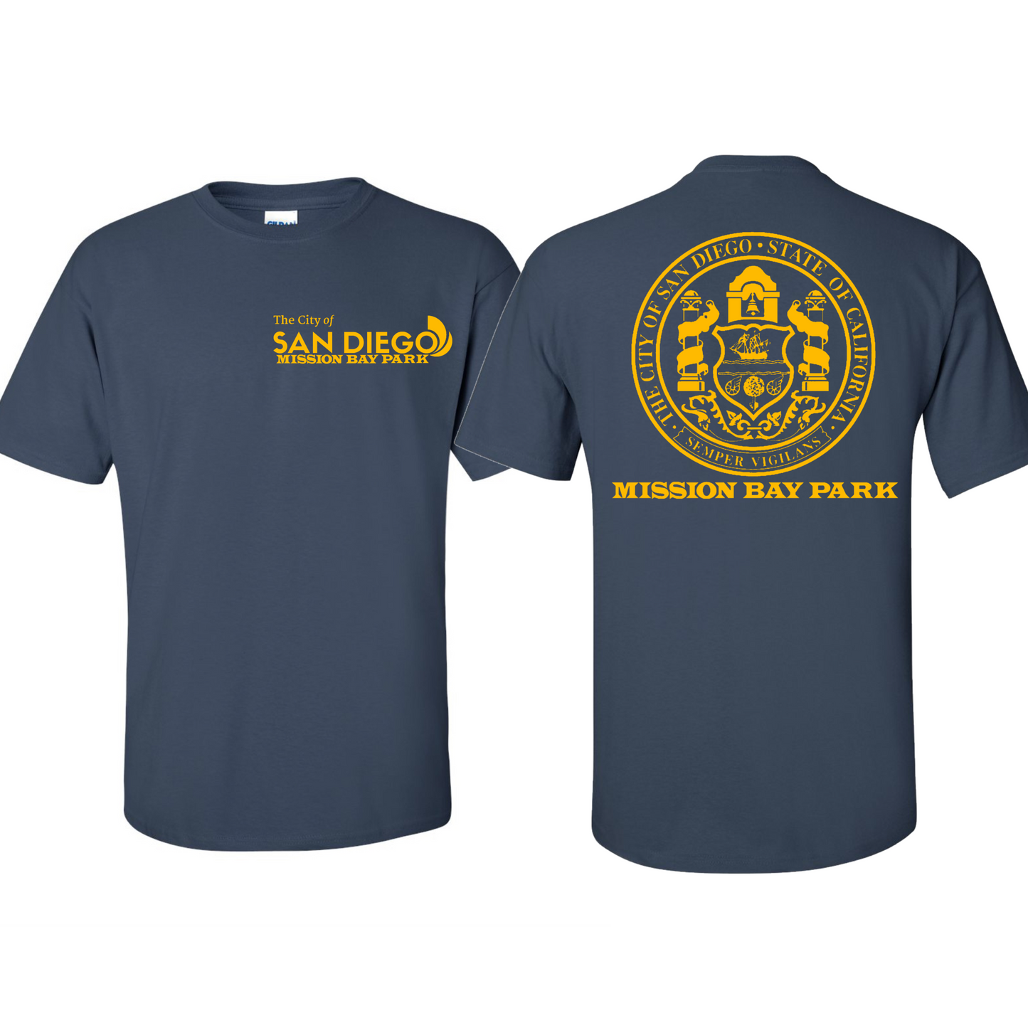 City of SD Shirt (Mission Bay Park Design)